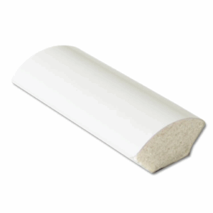 Quadrant Trim UPVC - 5000mm - White (Smooth), 19mm